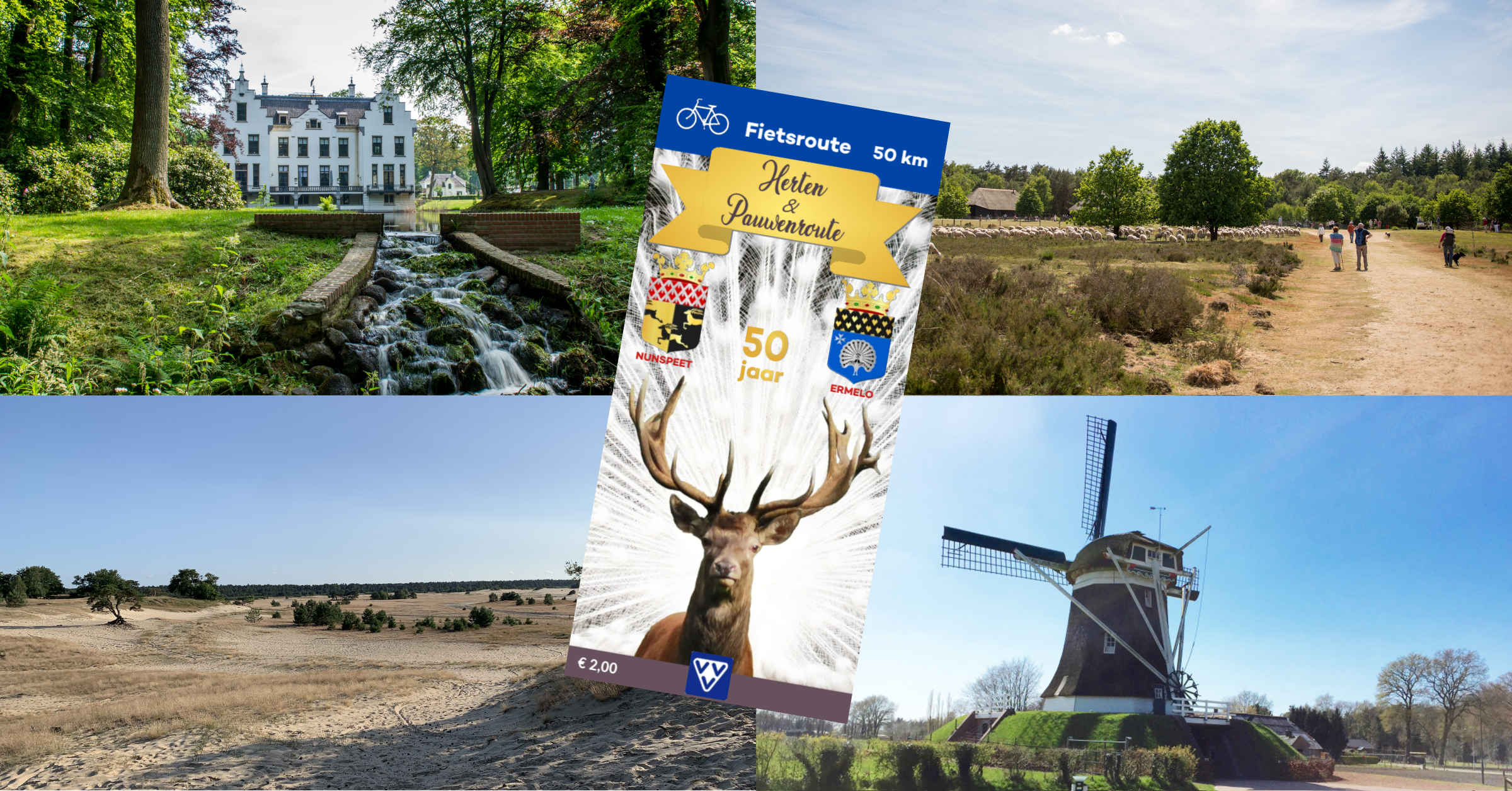 Herten en pauwenroute lancering